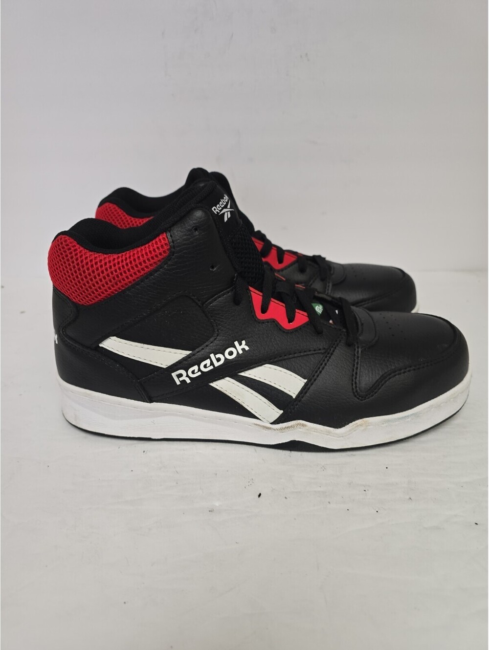 Reebok Men's IB4132 High Top Composite Toe Work Sneaker Boot Black Red Size 9.5W - Picture 2 of 7